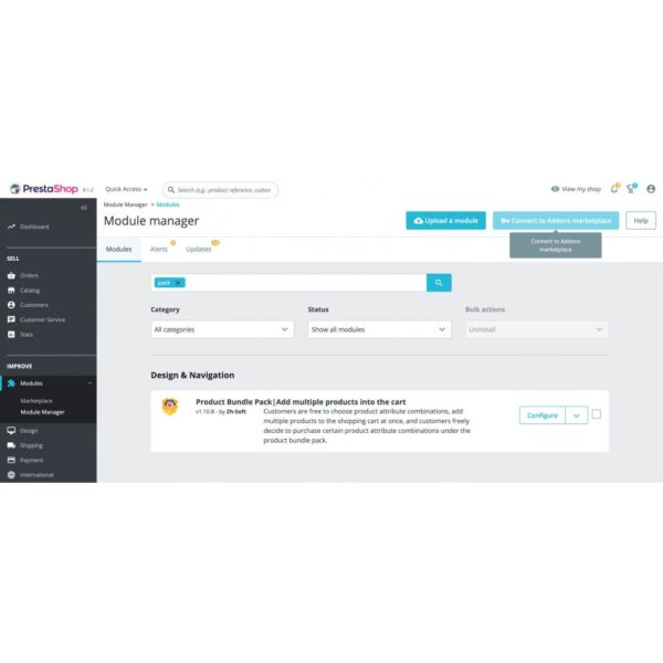 PrestaShop Product Bundle Pack-Add multiple products into the cart v2.0.1
