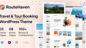 RouteHaven (v1.0.7) Travel & Tour Booking WordPress Theme