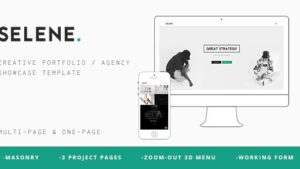 SELENE (v1.0) Creative Portfolio / Agency WP Theme