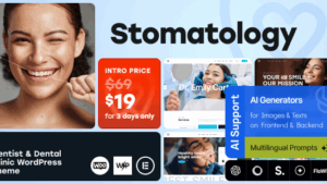 Stomatology (v1.0.0) Dentist & Dental Clinic WordPress Theme
