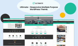 Ultimate – Responsive Multiple Purpose WordPress