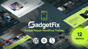 Gadgetfix (v1.0.4) Phone and Gadget Repair Service WordPress Theme