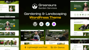 Greenaura (v1.0.6) Gardening & Landscape WordPress Theme
