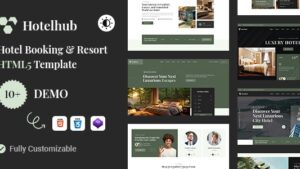 Hotelhub v1.0 – Hotel Booking & Travel Resort HTML5 Template