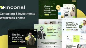 Iconsl (v1.1) Investment Consulting WordPress Theme