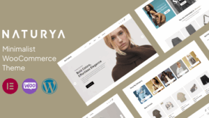 Naturya (v1.0.4) Minimalist WooCommerce WordPress Theme