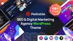 Reliable (v1.0.0) SEO & Digital Marketing Agency WordPress Theme