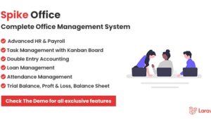 Spike Office v1.5 – Complete HR & Payroll including Loans and Double Entry Accounting