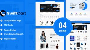 SwiftCart v1.0.2 Multipurpose WooCommerce WordPress The