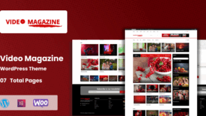 Video Magazine (v1.0.0) WordPress Magazine Theme