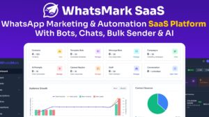 WhatsMarkSaaS v1.3.5 - WhatsApp Marketing & Automation SaaS Platform with Bots, Chats, Bulk Sender & AI
