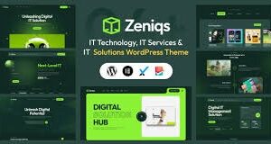 Zeniqs IT v1.0.1 – IT Technology and IT Solutions Startup