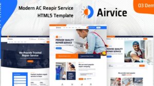 Airvice v1.0 - AC Repair Services HTML5 Template