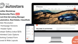 Auto Stars (v3.5.2) Car Dealership and Listings WP Theme