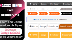 BWD Breadcrumb Addon For Elementor v1.4
