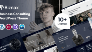 Biznax (v1.0.0) Business Consulting WordPress Theme