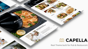 Capella (v2.5.5) Restaurant WordPress Theme