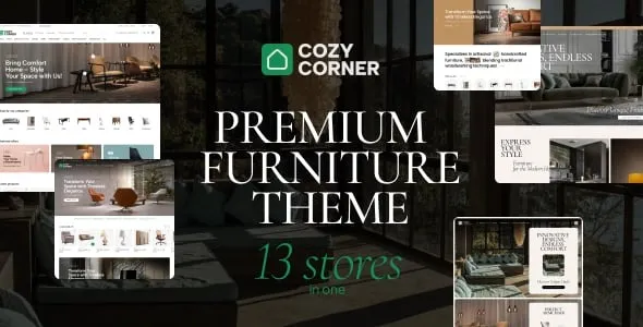 CozyCorner 1.0.3 Furniture WooCommerce WordPress Theme