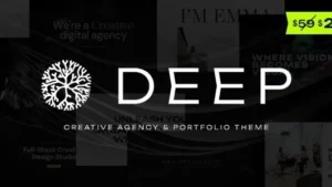 Deep-Creative-Agency-Portfolio-Theme
