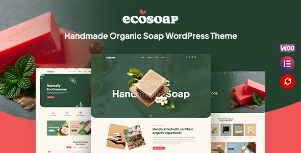Ecosoap (v1.0.7) Handmade Organic Soap WordPress Theme