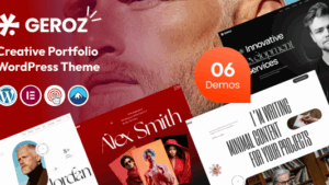 Geroz (v1.1.1) Creative Portfolio Digital Agency WP Theme