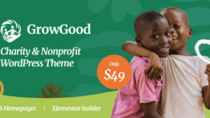 GrowGood (v1.0.1) Charity & Nonprofit WordPress Theme