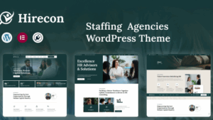 Hirecon (v1.0.0) Staffing Agencies WordPress Theme