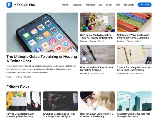 KeyBlog Pro v1.0.0