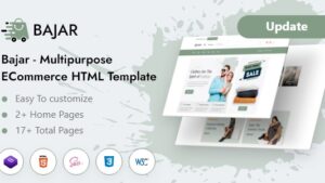 Bajar v1.0 Multipurpose eCommerce HTML Template | Multipurpose eCommerce