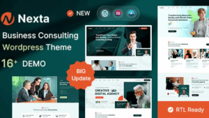 Nexta (v1.0.2) Business Consulting WordPress Theme