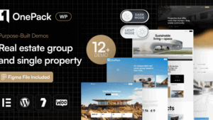 OnePack (v1.0.0) Real Estate & Property Construction WP