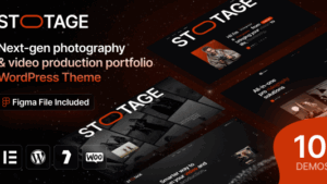 Stotage (v1.0.0) Photography & Video Production WP Theme