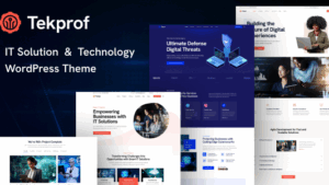 Tekprof (v1.0.2) IT Solution & Technology Elementor WordPress Theme