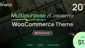 Vineta (v1.0.4) Multipurpose WooCommerce WordPress Theme