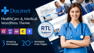 Docmet (v1.8) HealthCare and Medical WordPress Theme