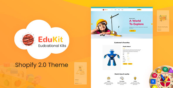 Edukit – Educational Toys Store Shopify Theme