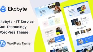 Ekobyte v1.0.0 IT Service & Technology WordPress Theme