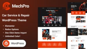Mechpro v1.0.0 Car Service & Repair WordPress Theme