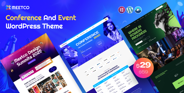 Meetco (v1.0.0) Event & Conference WordPress Theme