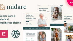 Midare (v1.06) Senior Care & Medical WordPress Theme