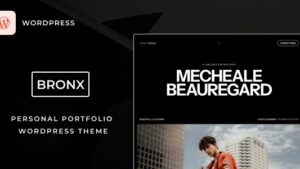 Bronx v1.0.8 Portfolio WordPress Theme
