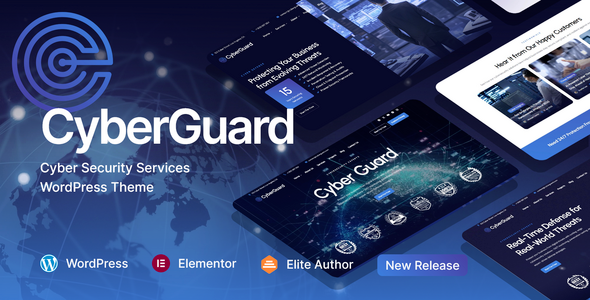 CyberGuard (v1.0.0) Cyber Security Services WP Theme