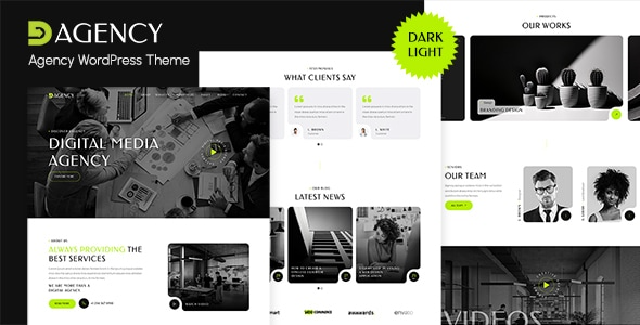 Dagency (v1.3) Digital Agency WordPress Theme