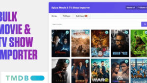 Epiza (v1.0) Bulk Movie & TV Show Importer For WordPress