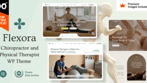 Flexora (v1.0) Chiropractors Message and Physical Therapists WordPress Theme