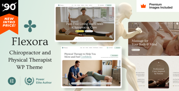 Flexora (v1.0) Chiropractors Message and Physical Therapists WordPress Theme