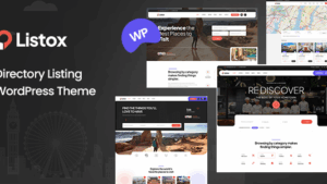 Listox (v1.0.0) Directory Listing WordPress Theme
