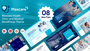 Maxcare (v1.0.0) Health & Medical WordPress Theme