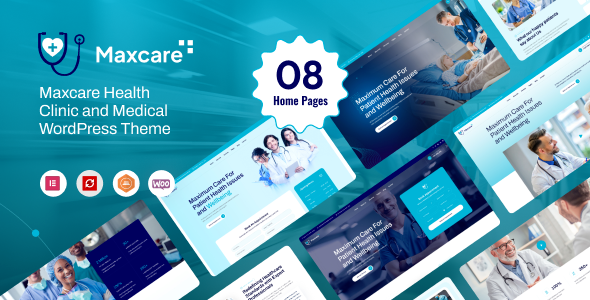 Maxcare (v1.0.0) Health & Medical WordPress Theme