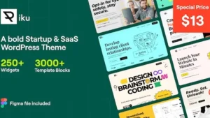 Piku (v1.1.4) Startup & SaaS WordPress Theme